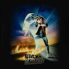 Junior's Back To The Future BTTF Poster T-Shirt