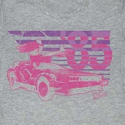 Junior's Back To The Future Car T-Shirt product image 2