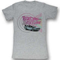 Junior's Back To The Future Time Machines And Shapes T-Shirt product image 1