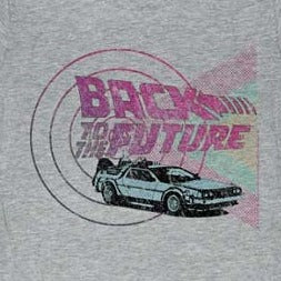 Junior's Back To The Future Time Machines And Shapes T-Shirt product image 2