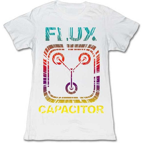 Junior's Back To The Future Gradient Time T-Shirt product image 1