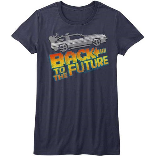 Junior's Back To The Future 8Bit To T-Shirt product image 1