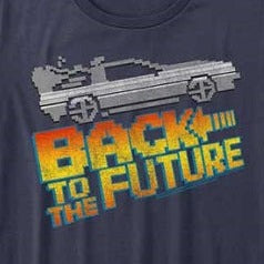 Junior's Back To The Future 8Bit To T-Shirt product image 2