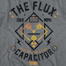 Back To The Future Flux Streetwear T-Shirt product image 2
