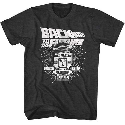 Men's Back To The Future Vintage Delorean Lightweight Tee product image 1