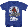 Men's Back To The Future Silhouette Collage Tee product image 1
