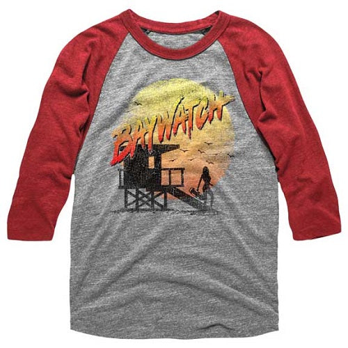Baywatch Cracked Up Raglan Tee product image 1