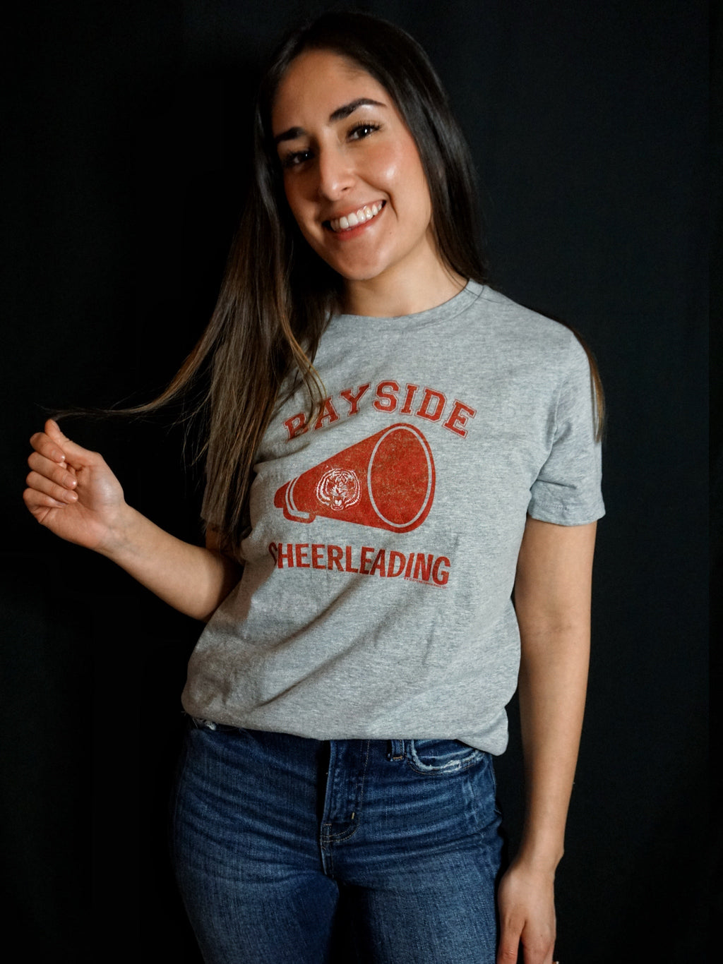 Junior's Saved By The Bell Cheerleading T-Shirt product image 2