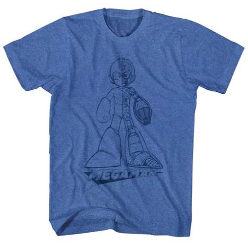 Mega Man Blueprint T-Shirt product image 1