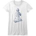Junior's Mega Man Blueprint T-Shirt product image 1