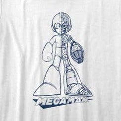 Junior's Mega Man Blueprint T-Shirt product image 2