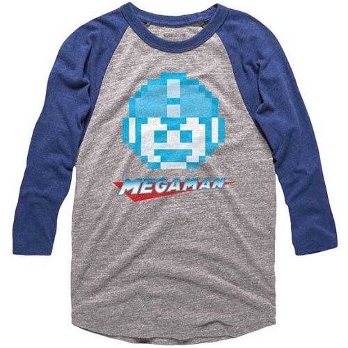 Men's Mega Man Megaface Raglan Tee product image 1