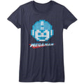 Junior's Mega Man Megaface Tee product image 1