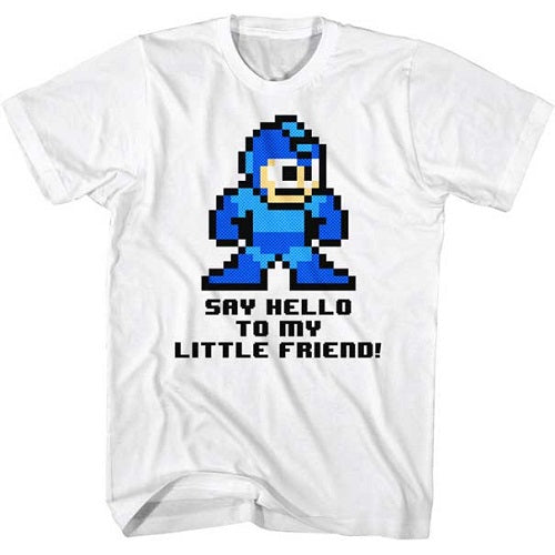 Mega Man Say Hello To My Little Friend T-Shirt product image 1