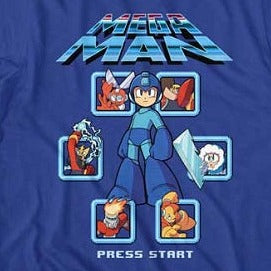 Mega Man Mm1 Select Screen Remix T-Shirt product image 2