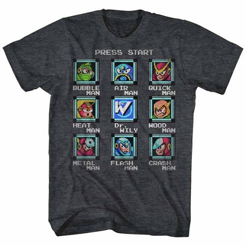 Mega Man Stage Select T-Shirt product image 1