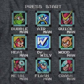 Mega Man Stage Select T-Shirt product image 2