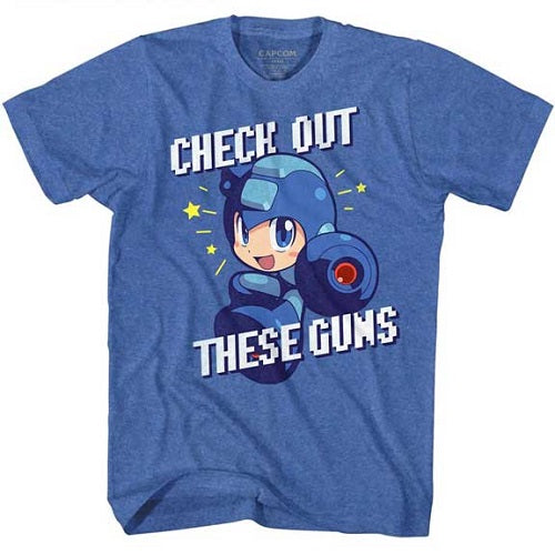 Mega Man Check It Out T-Shirt product image 1
