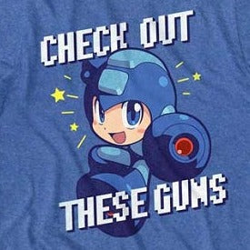 Mega Man Check It Out T-Shirt product image 2