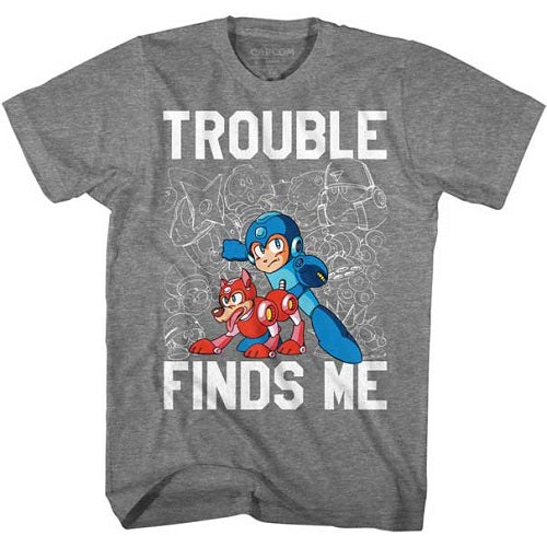 Mega Man Trouble T-Shirt product image 1