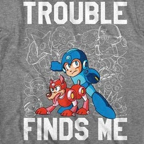 Mega Man Trouble T-Shirt product image 2