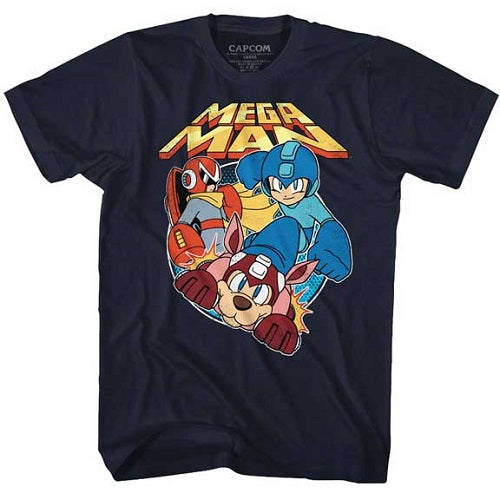 Mega Man Flat Colors Lightweight T-Shirt product image 1