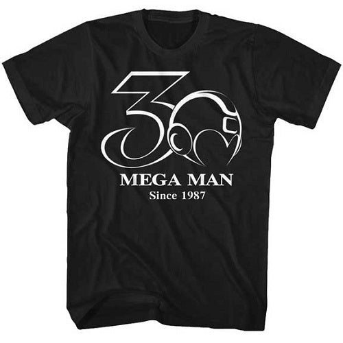 Mega Man 30Th BW T-Shirt product image 1
