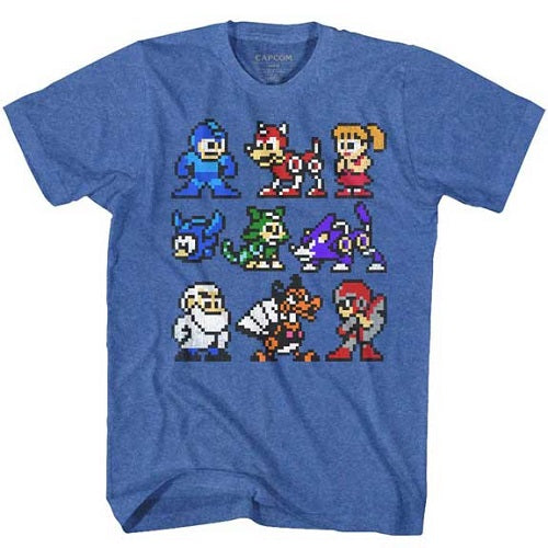Mega Man The Cast T-Shirt product image 1