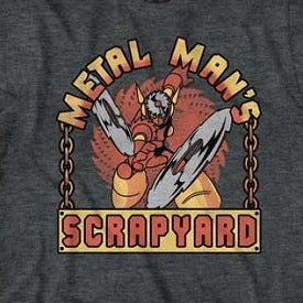 Mega Man Scrapyard Sign T-Shirt product image 2
