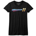 Junior's Mega Man Logo T-Shirt product image 1