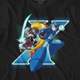 Mega Man X And Zero T-Shirt product image 2