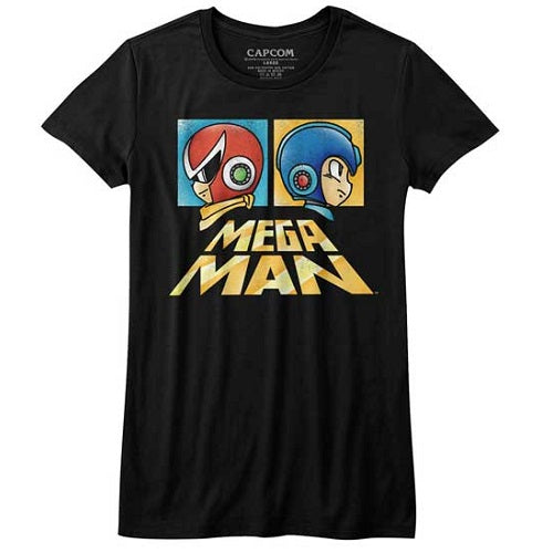 Junior's Mega Man Boxy T-Shirt product image 1
