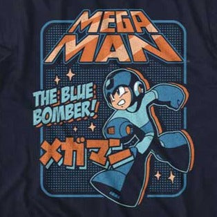 Mega Man Graphic Blue Bomber T-Shirt product image 2