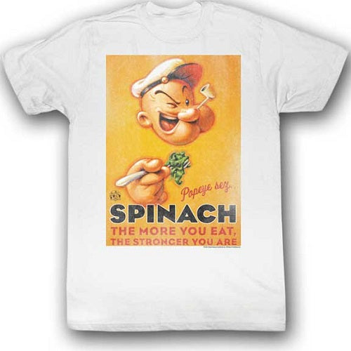 Men's Popeye Spinach Style Lightweight Tee product image 1