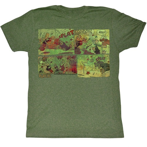 Men's Popeye Fightin Around The World Lightweight Tee product image 1