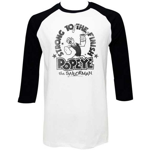 Men's Popeye Strong Finish Raglan Tee product image 1