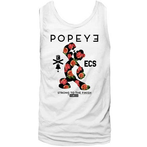 Men's Popeye Flowerman Lightweight Tank Top product image 1