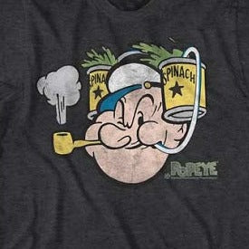 Popeye Spinach T-Shirt product image 2