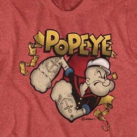 Popeye Gold Banner T-Shirt product image 2