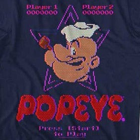 Popeye Old Game T-Shirt product image 2