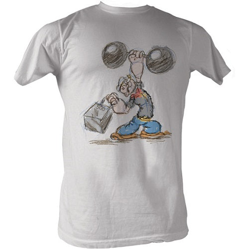Men's Popeye Brutus Sketch Lightweight Tee product image 1