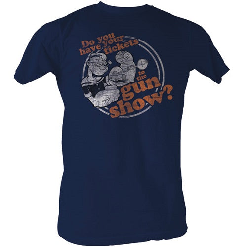 Men's Popeye Gun Show Lightweight Tee product image 1