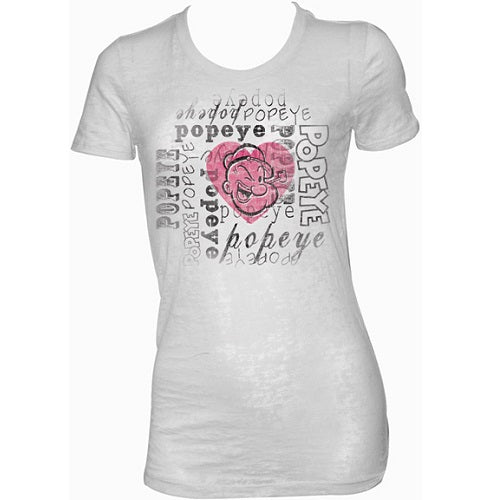 Junior's Popeye I Heart Tee product image 1