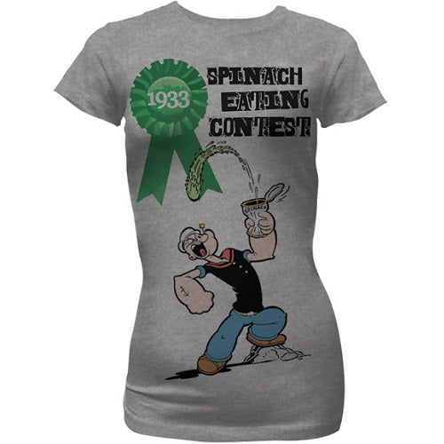 Junior's Popeye Spinach Contest Tee product image 1