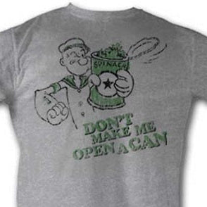 Popeye Open a Can Lightweight T-Shirt product image 2