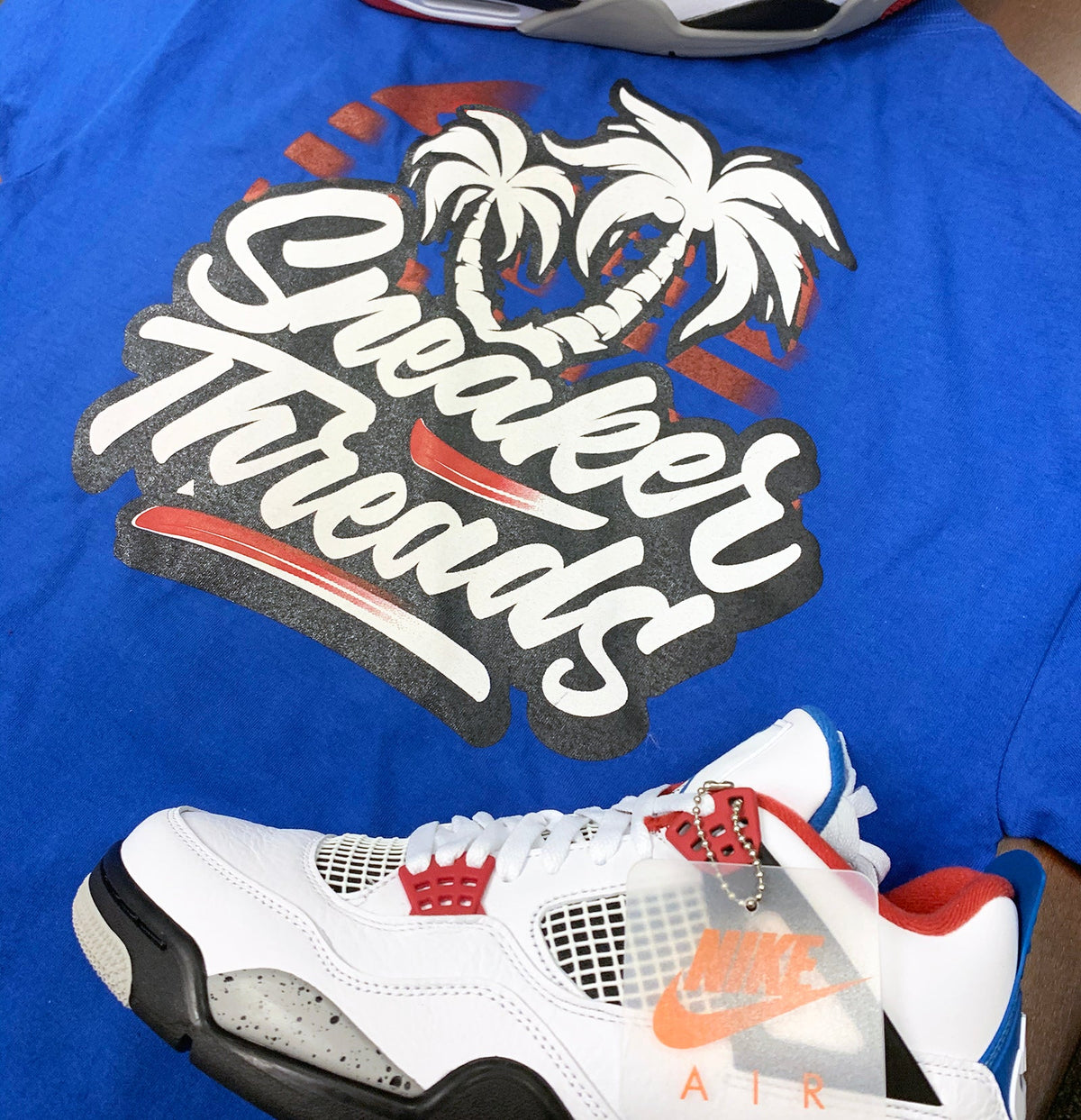 Retro 4 What The Four ST Palms Shirt