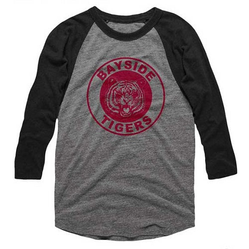 Men's Saved By The Bell Bayside Tigers Raglan Tee product image 1