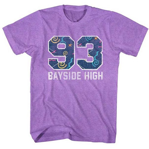 Saved By The Bell Pattern Varsity T-Shirt product image 1