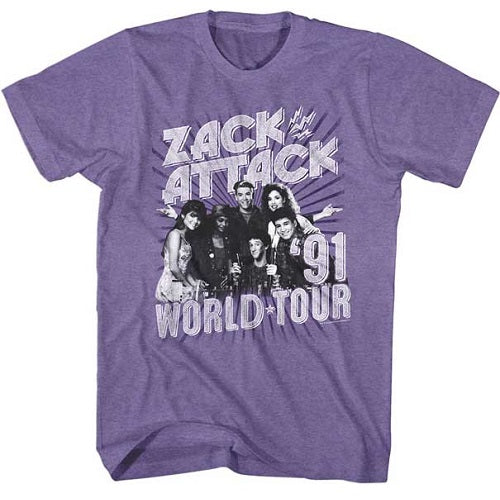 Saved By The Bell Zack Attack 91 Tour T-Shirt product image 1