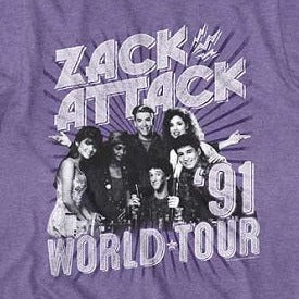 Saved By The Bell Zack Attack 91 Tour T-Shirt product image 2